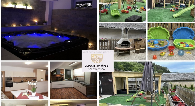 Wellness apartmány Vlčková